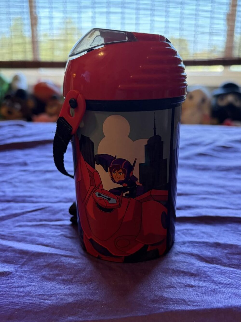 Disney Parks Big Hero 6 Baymax Kids Sipper Cup Bottle NEW Disneyland